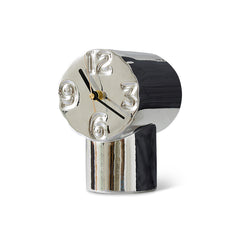 PRE-ORDER HKliving retro ceramic clock chrome