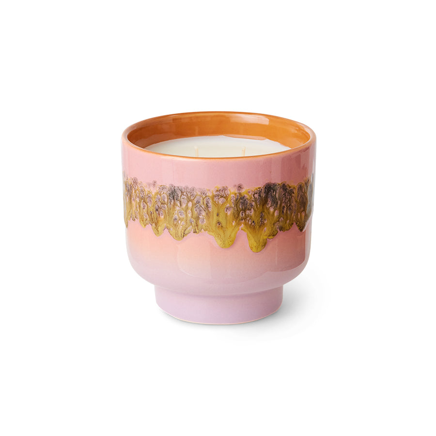 Hkliving 70s ceramics: scented candle miami