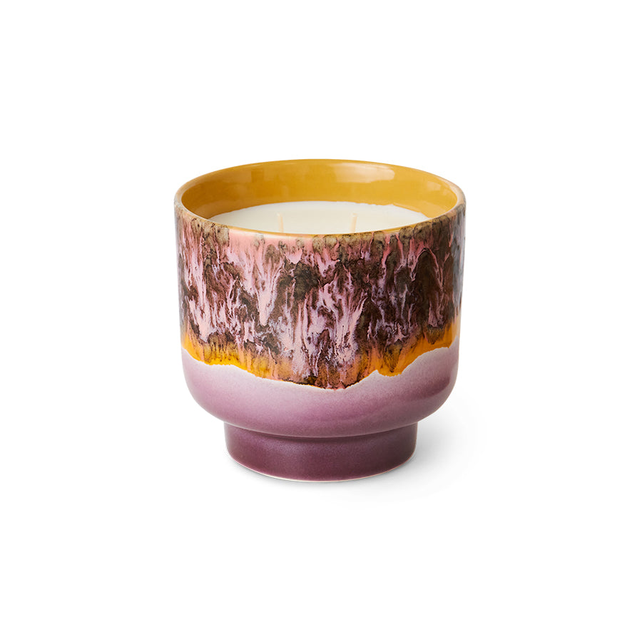 Hkliving 70s ceramics: scented candle cape town