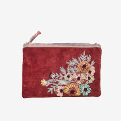 EMBROIDERED VELVET IPAD SLEEVE