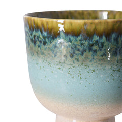 HKliving retro flower pot - lagoon