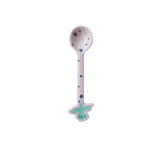 Lepel met Vogel - Lila