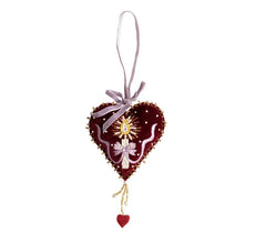 Ornament Hart met Kaars