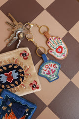 Sleutelhanger met Kraaltjes - Hand