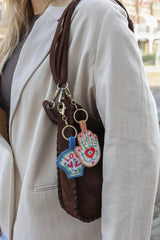 Sleutelhanger met Kraaltjes - Hand