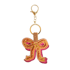 Sleutelhanger met Kraaltjes - Strik