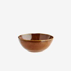 STONEWARE BOWL, cinnamon, 12 x 5 cm