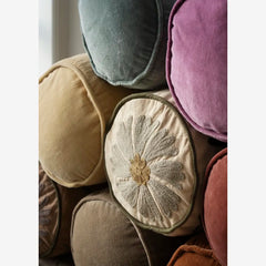 SUZANI EMBROIDERED BOLSTER CUSHION