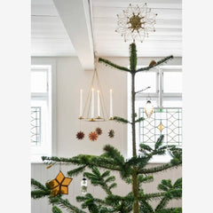 HANGING PAPER SNOWFLAKES