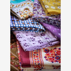 PRINTED COTTON SCARF