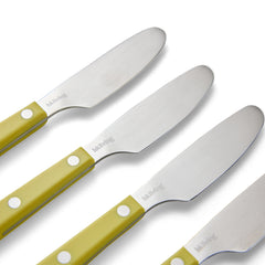70s cutlery: butter knives lemon