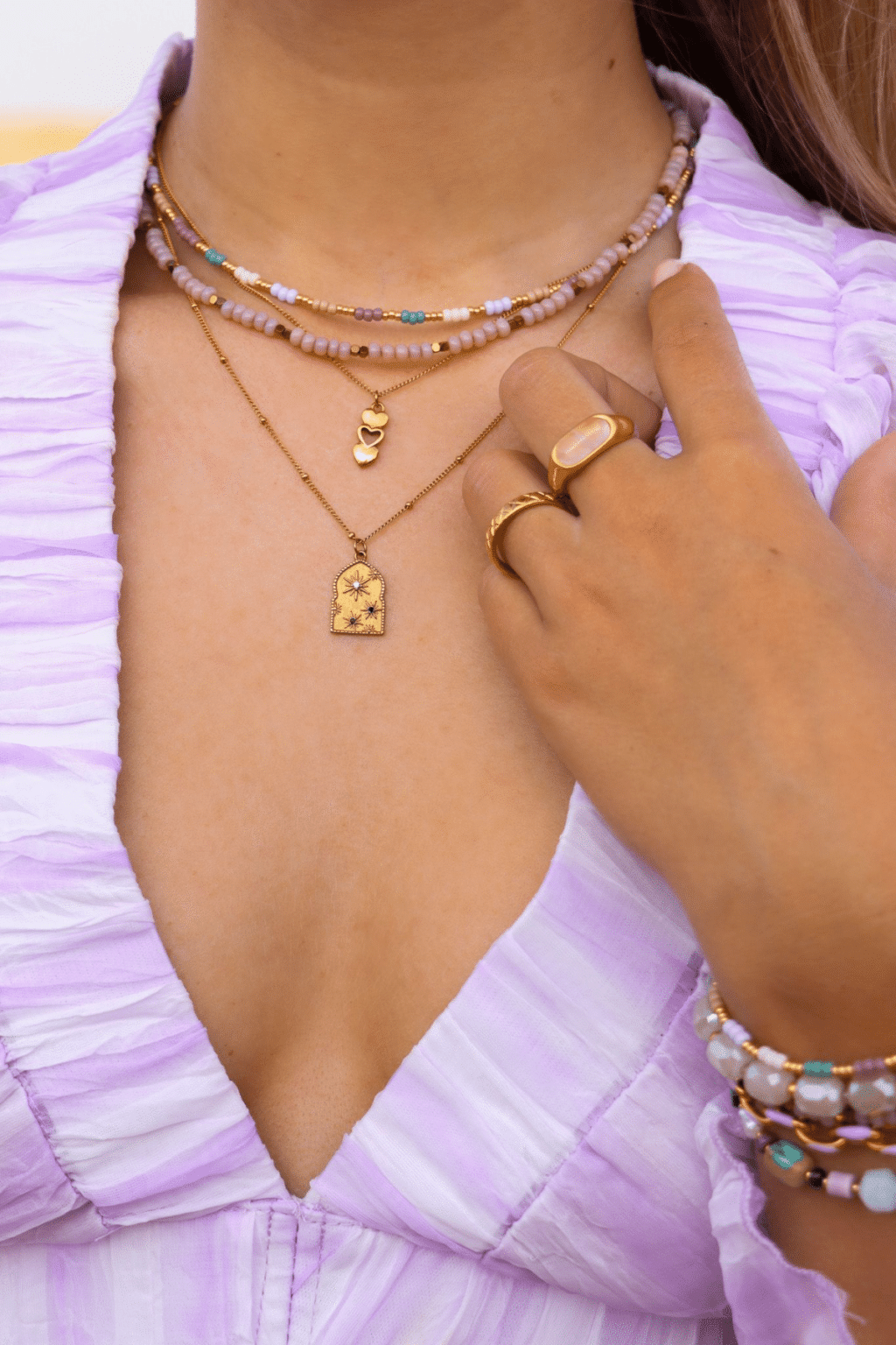 Label Kiki - Stargazing necklace gold