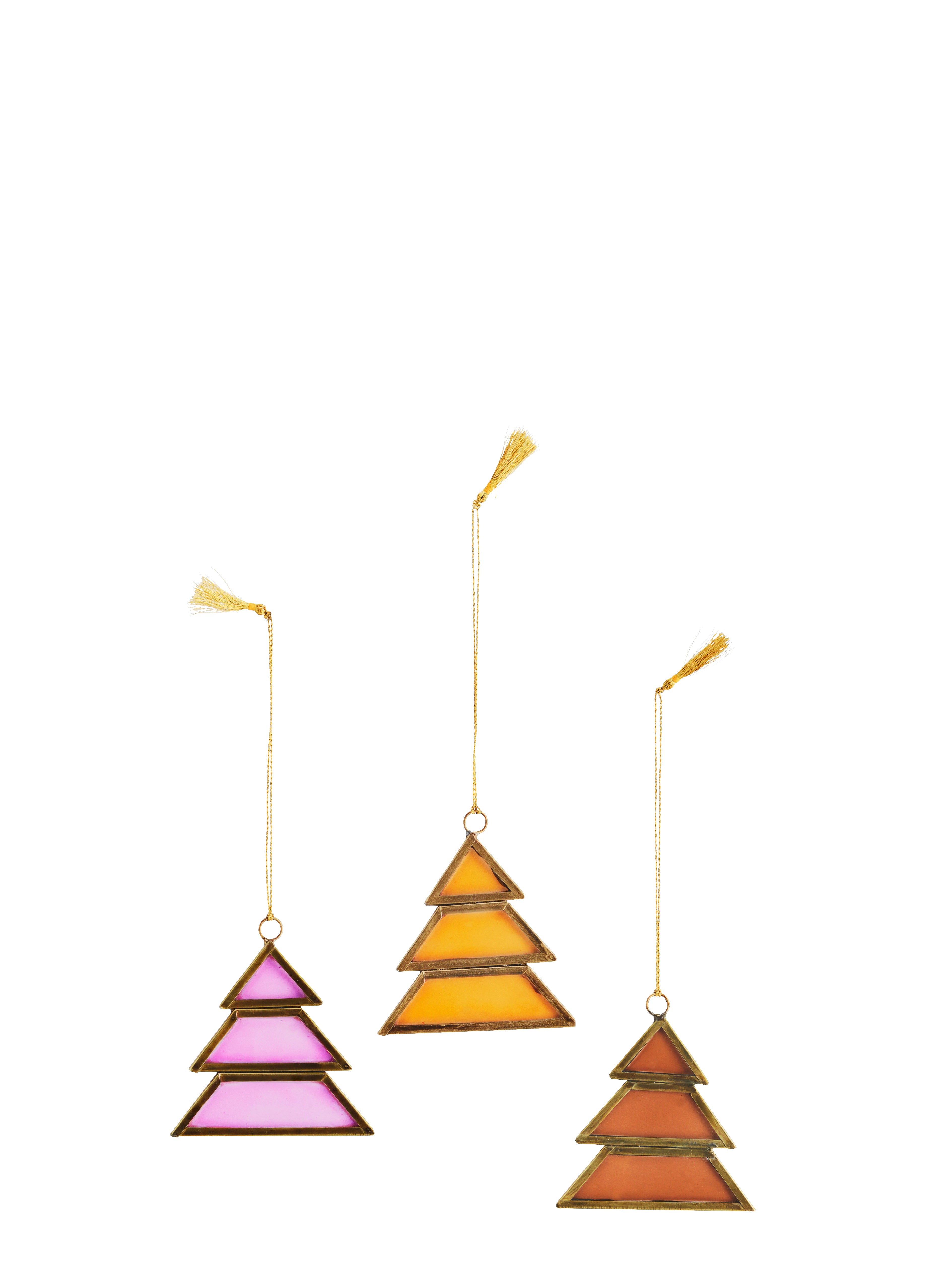 HANGING GLASS TREE