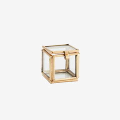 Cube glass box 3,5cm