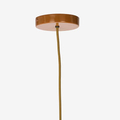 ENAMEL CEILING LAMP, Pumpkin spice