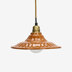 ENAMEL CEILING LAMP, Pumpkin spice