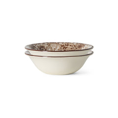 Sunday ceramics: bowl, brown (set of 2) | PRE-ORDER, februari 2027