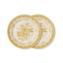 Sunday ceramics: side plate, yellow (set of 2) | PRE-ORDER, februari 2027