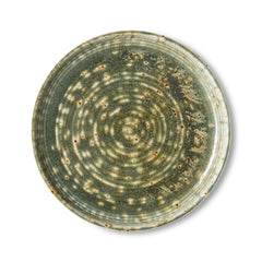 Chef ceramics: side plate, rustic green | PRE-ORDER, begin november