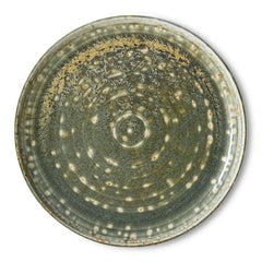 Chef ceramics: dinner plate, rustic green | PRE-ORDER, begin november