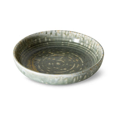 Chef ceramics: deep plate M, rustic green | PRE-ORDER, begin november