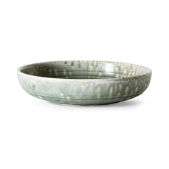 Chef ceramics: deep plate M, rustic green | PRE-ORDER, begin november