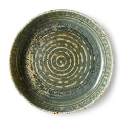 Chef ceramics: deep plate L, rustic green | PRE-ORDER, begin november
