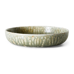 Chef ceramics: deep plate L, rustic green | PRE-ORDER, begin november