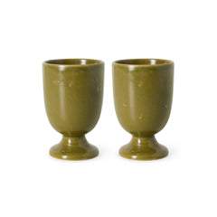 Farmhouse ceramics: mugs,  moss (set of 2) | PRE-ORDER, begin november
