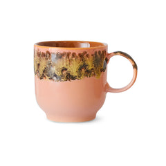 70s ceramics: café mug lush