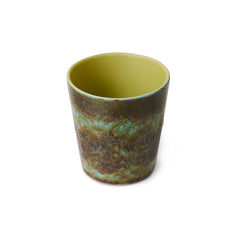 70s ceramics: coffee mug, tidal