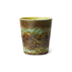 70s ceramics: coffee mug, tidal