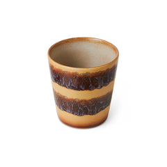 70s ceramics: coffee mug,cliffs