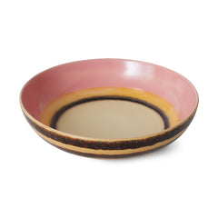 70s ceramics: salad bowl, serene