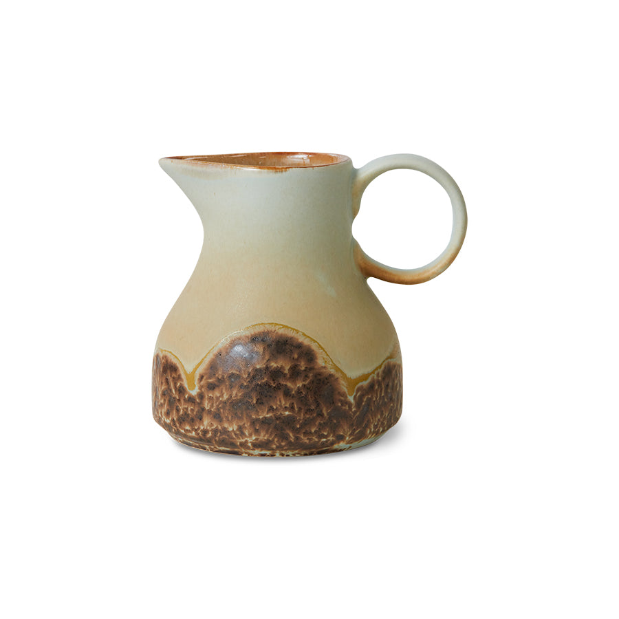 70s ceramics: milk jug shell