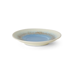 70s ceramics: saucer azure