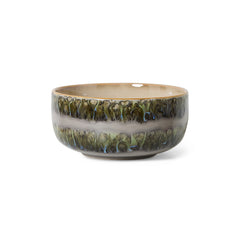 70s ceramics: dessert bowl fern