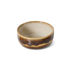 70s ceramics: dessert bowl cliffs