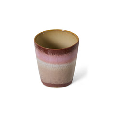 70s ceramics: coffee mug bloom