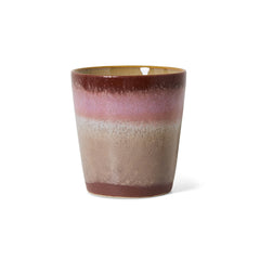 70s ceramics: coffee mug bloom