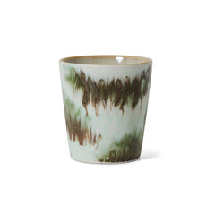 PRE-ORDER 70s ceramics: coffee mug tide