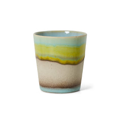 PRE-ORDER 70s ceramics: coffee mug glint