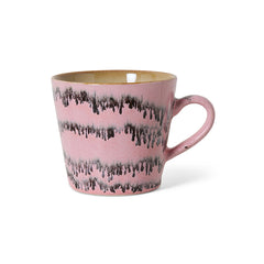 PRE-ORDER 70s ceramics: cappuccino mug bubble