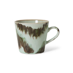 PRE-ORDER 70s ceramics: cappuccino mug tide