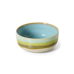 70s ceramics: dessert bowl glint