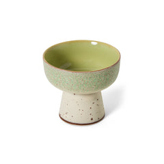 PRE-ORDER 70s ceramics: tapas bowl on base slush, L