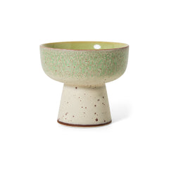 PRE-ORDER 70s ceramics: tapas bowl on base slush, L