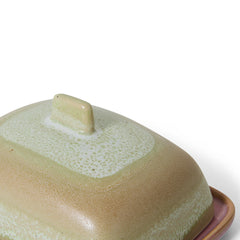 PRE-ORDER 70s ceramics: butter dish skyline