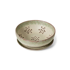 PRE-ORDER 70s ceramics: berry bowl slush