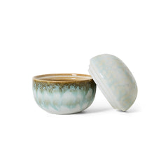 PRE-ORDER 70s ceramics: sugar pot petal